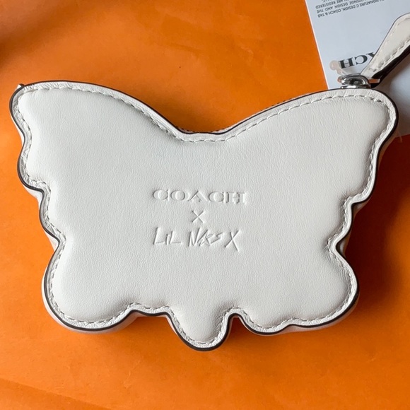 🦋 COACH X LIL NAS BUTTERFLY COIN CASE 🦋 NWT 🦋 - Picture 11 of 16